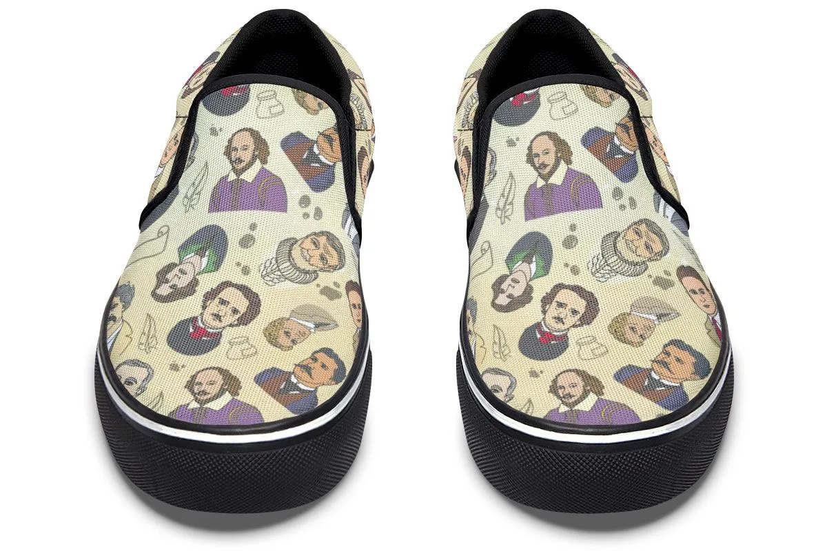 Famous Writers Slip-On Shoes