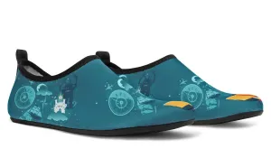 Fantasy Reading Aqua Barefoot Shoes