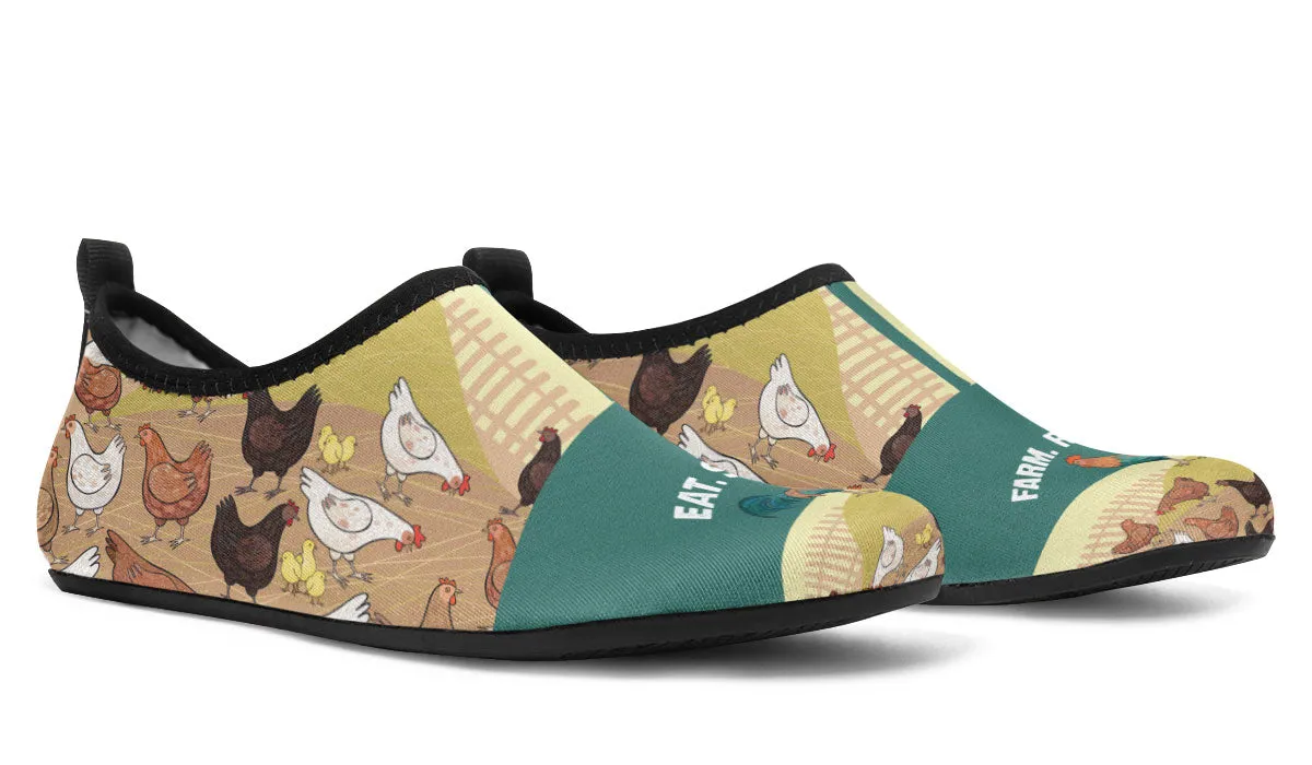 Farm Repeat Aqua Barefoot Shoes