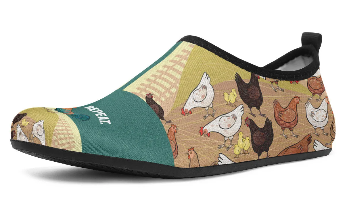 Farm Repeat Aqua Barefoot Shoes