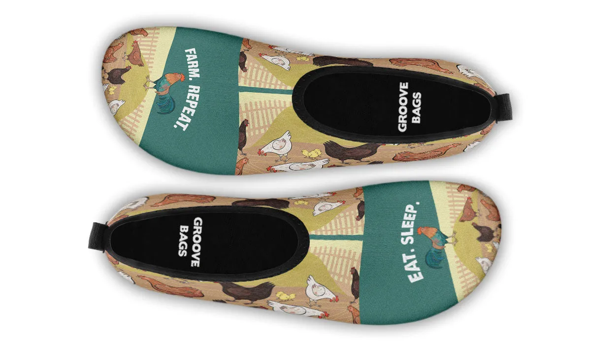 Farm Repeat Aqua Barefoot Shoes
