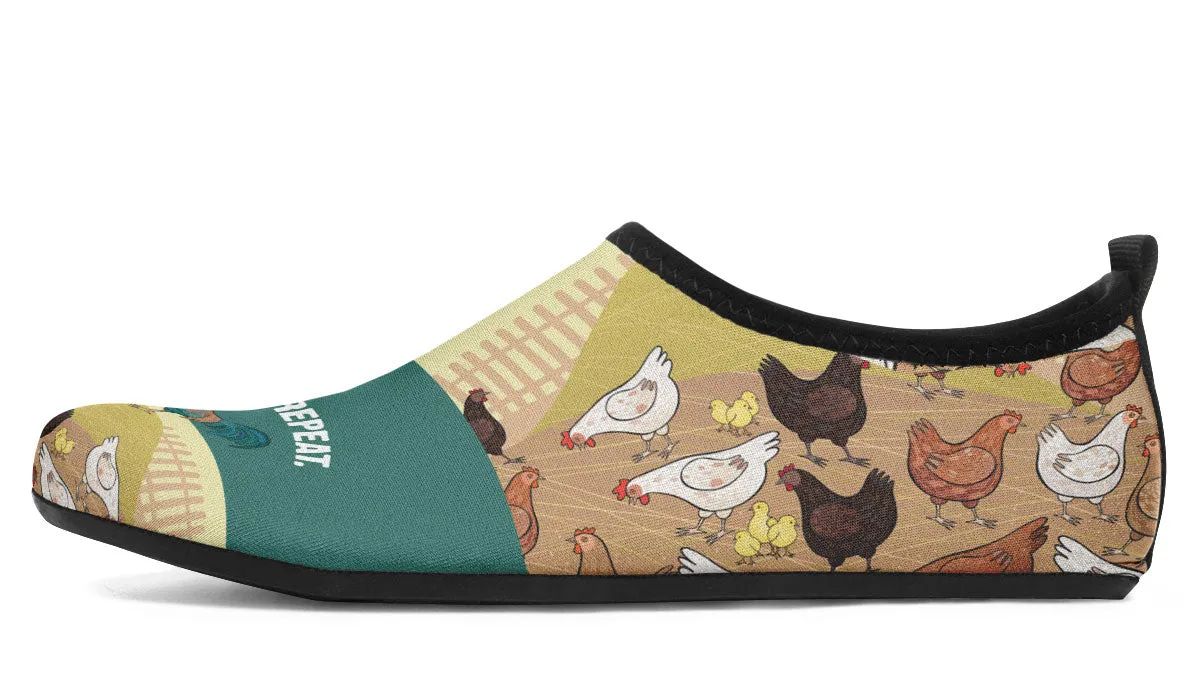 Farm Repeat Aqua Barefoot Shoes
