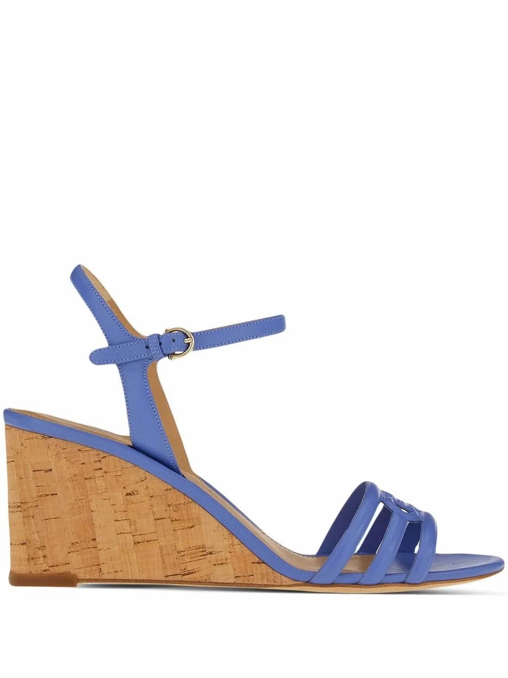 Ferragamo Fieri 70 C Women's Sandals Brown, Blue