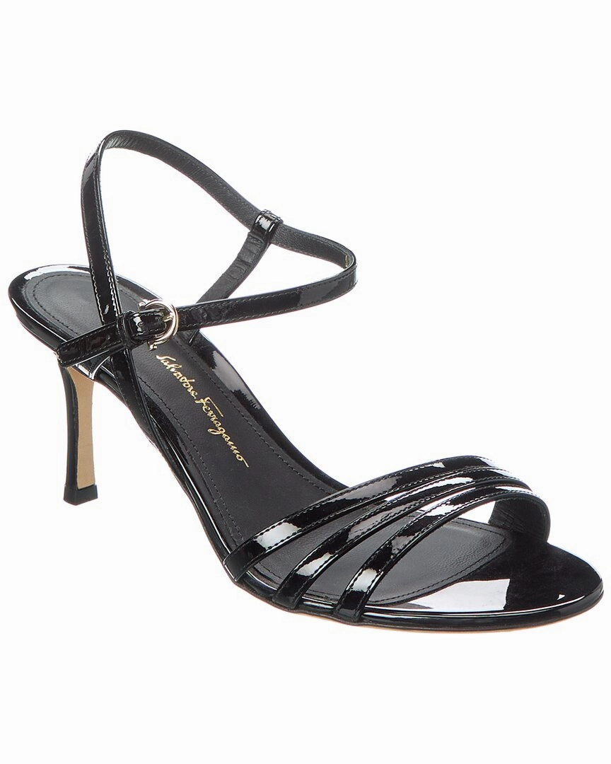 Ferragamo Idwige 70 Leather Sandal