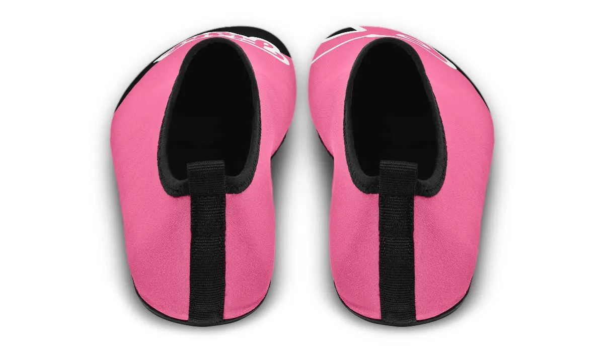Fight Breast Cancer Aqua Barefoot Shoes