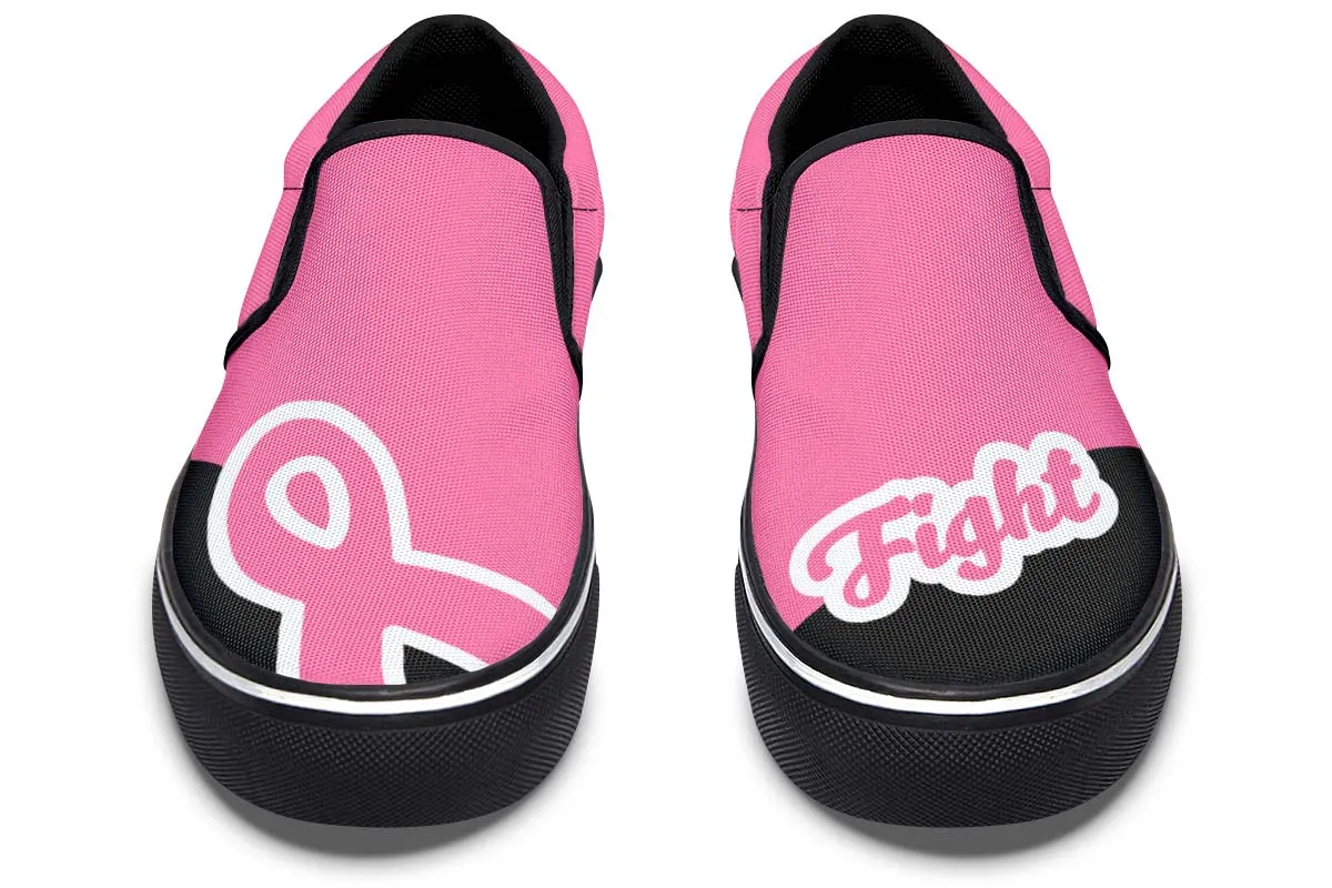 Fight Breast Cancer Slip-On Shoes
