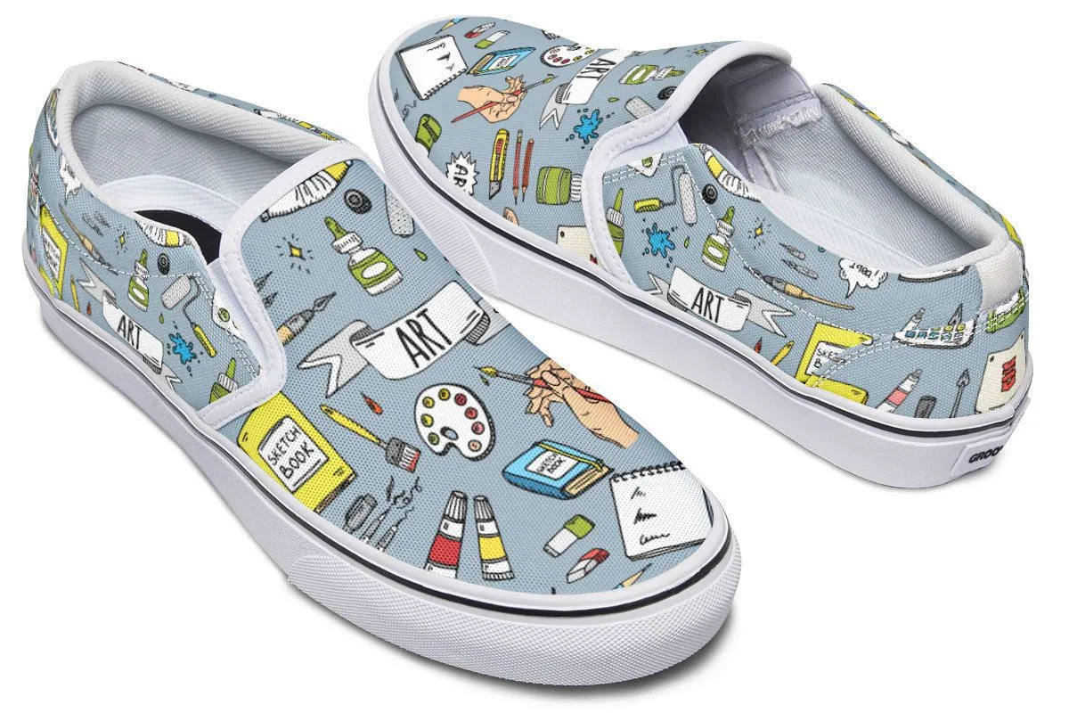 Fine Art Slip-On Shoes