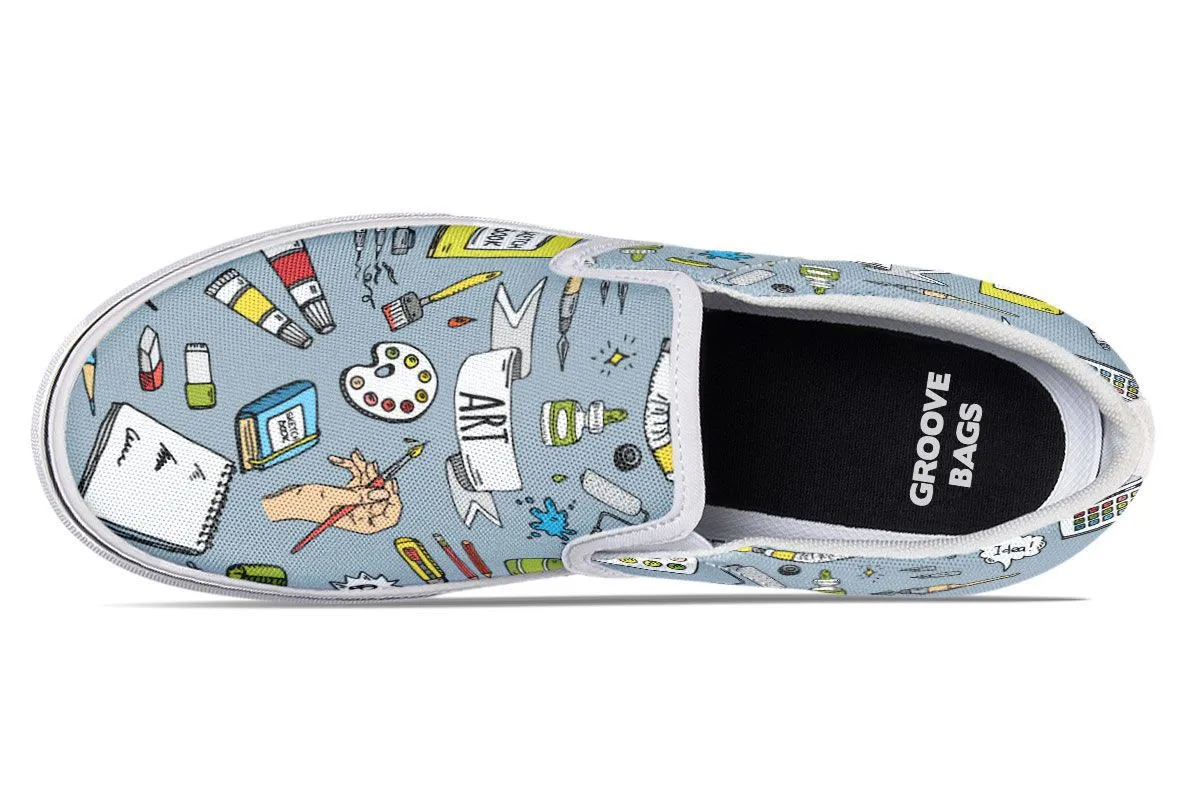 Fine Art Slip-On Shoes