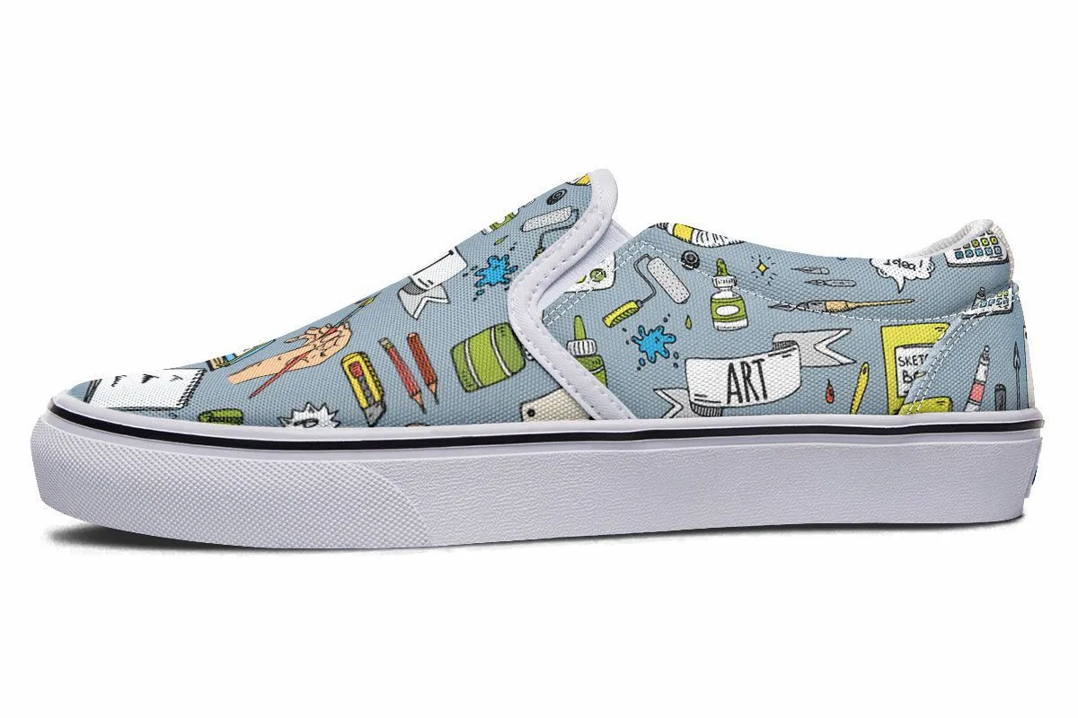 Fine Art Slip-On Shoes