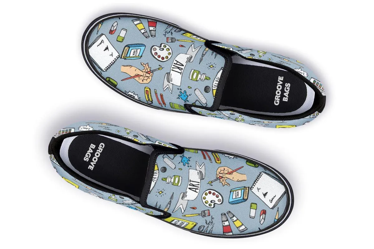 Fine Art Slip-On Shoes