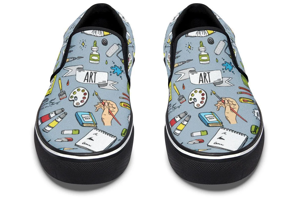 Fine Art Slip-On Shoes