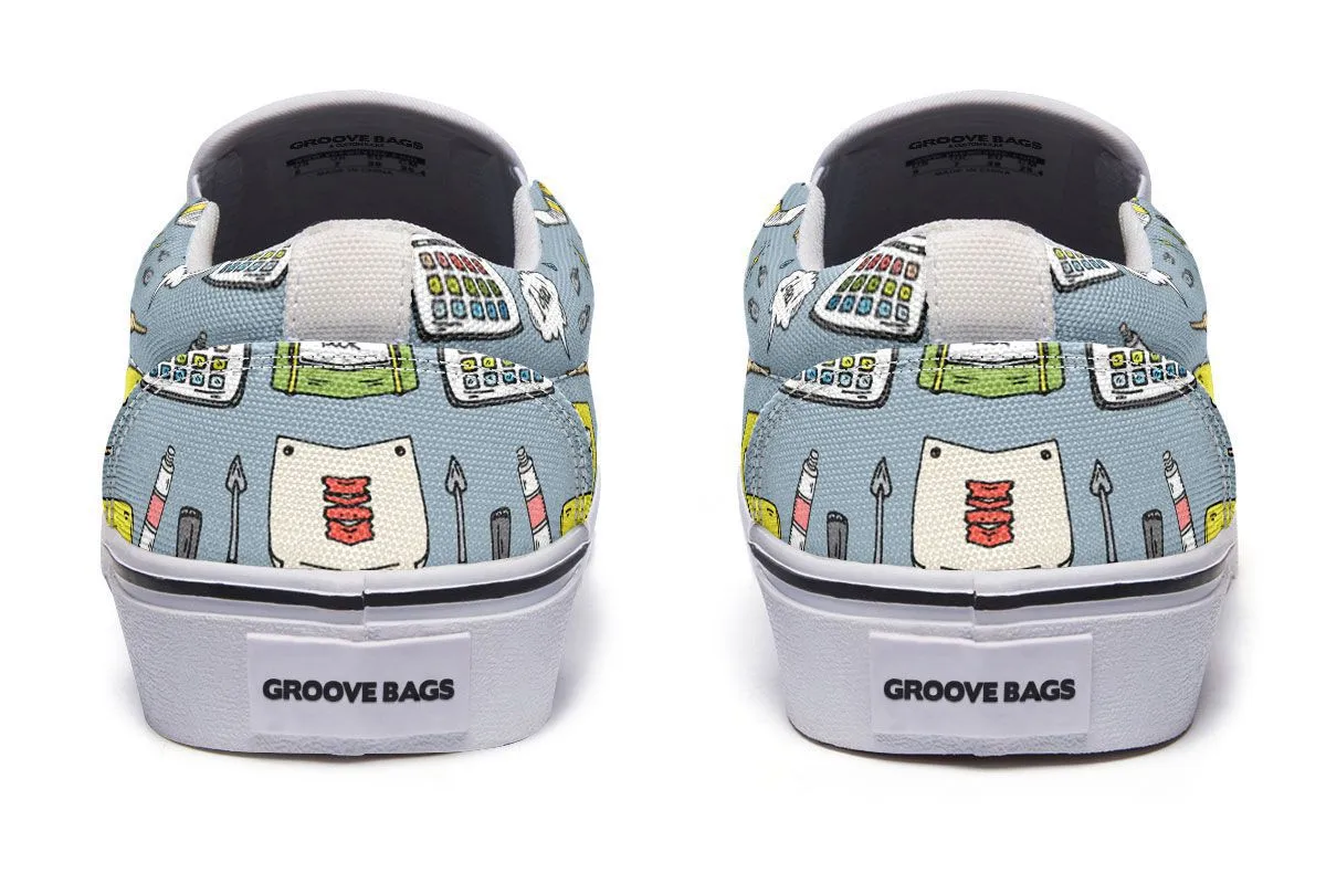 Fine Art Slip-On Shoes