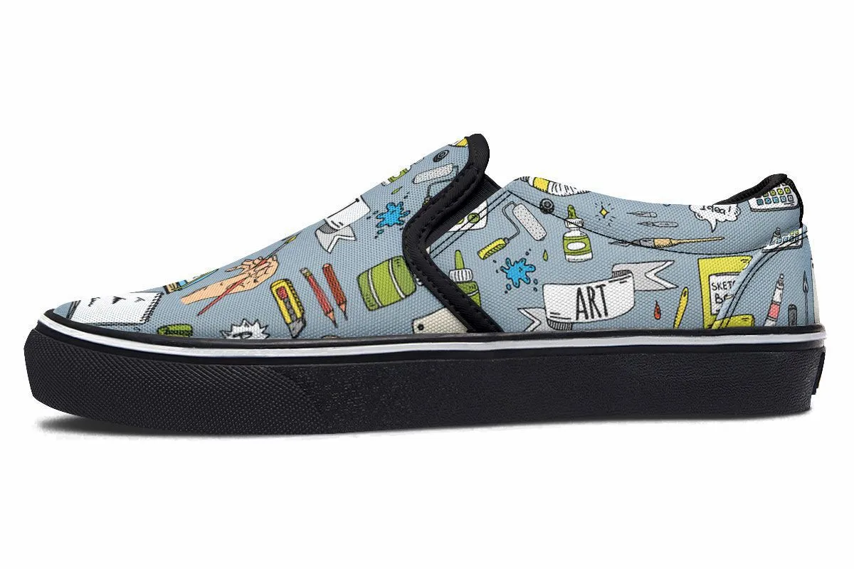 Fine Art Slip-On Shoes