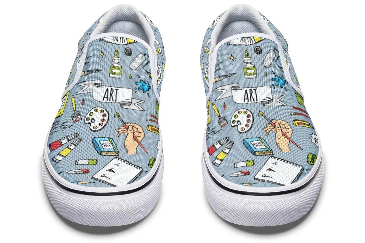 Fine Art Slip-On Shoes