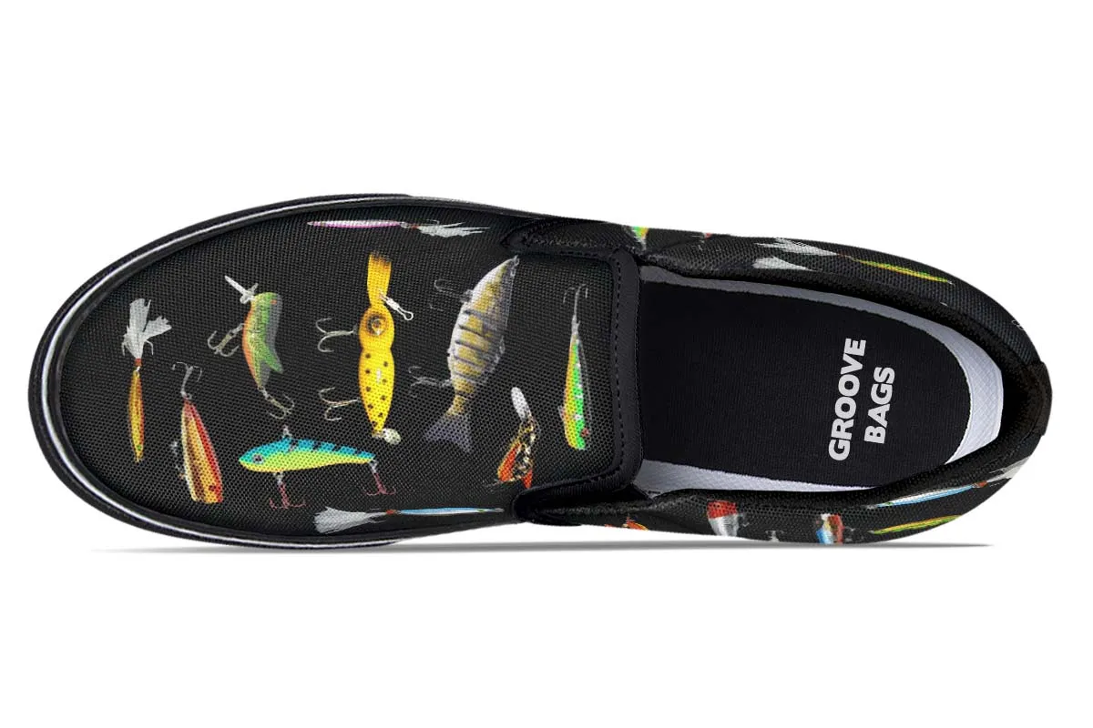 Fishing Lures Slip-On Shoes
