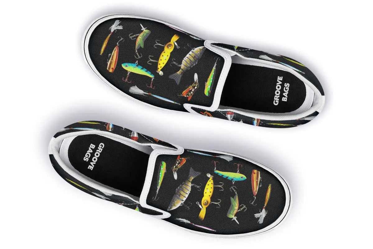 Fishing Lures Slip-On Shoes
