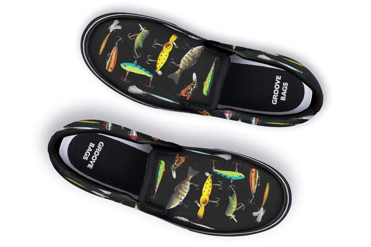 Fishing Lures Slip-On Shoes