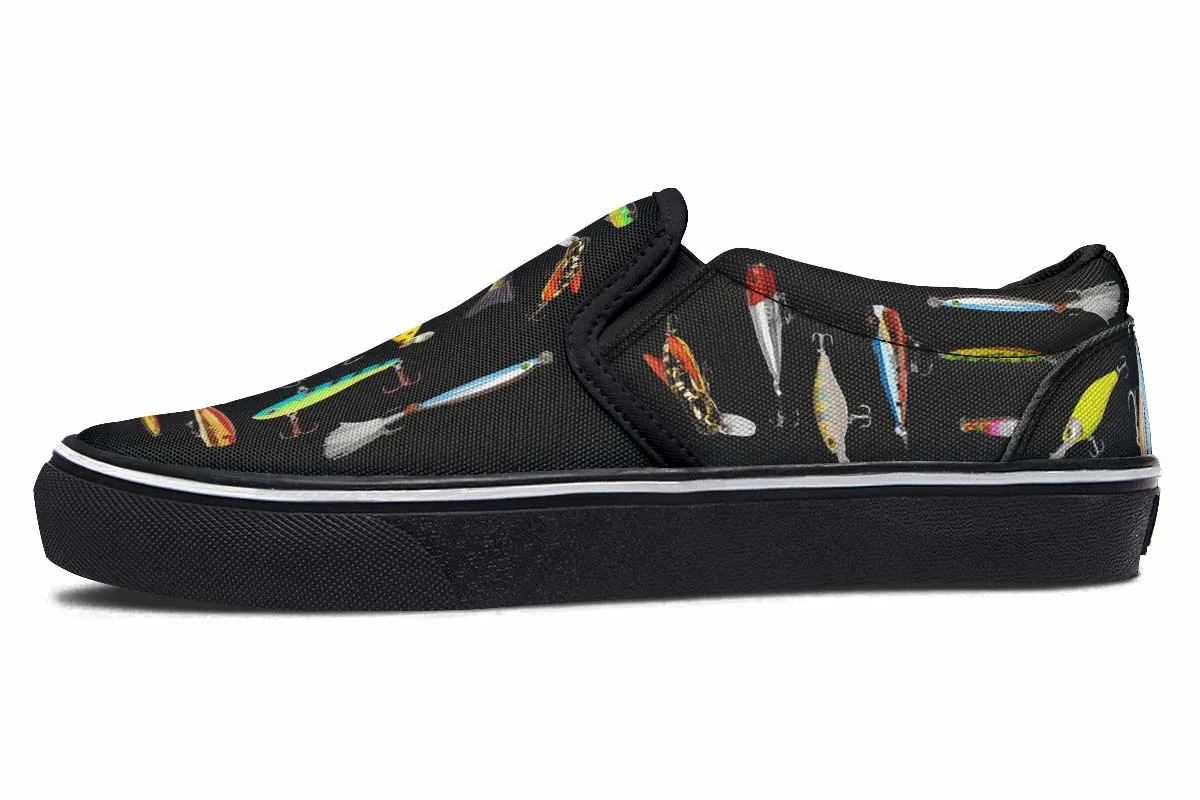 Fishing Lures Slip-On Shoes