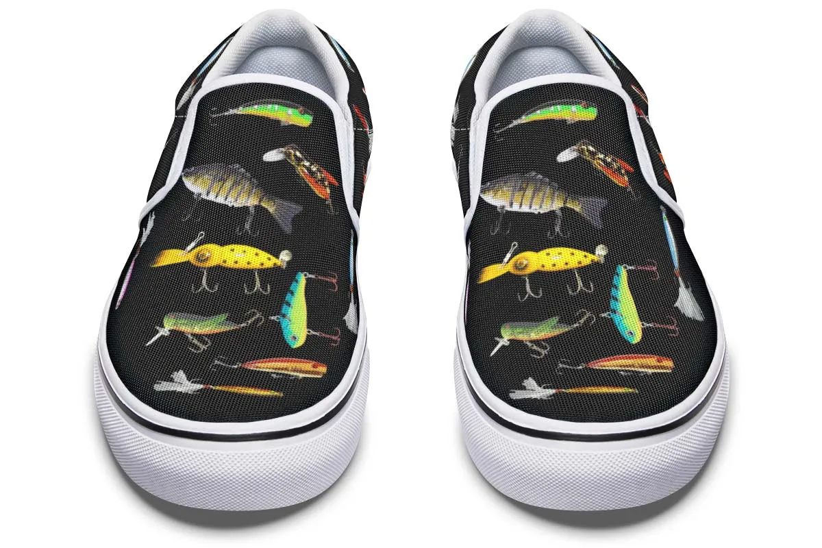 Fishing Lures Slip-On Shoes