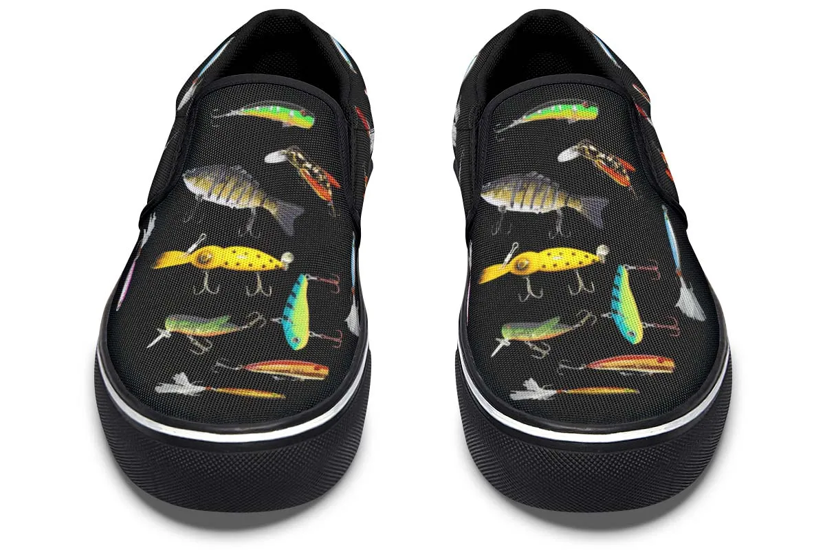 Fishing Lures Slip-On Shoes