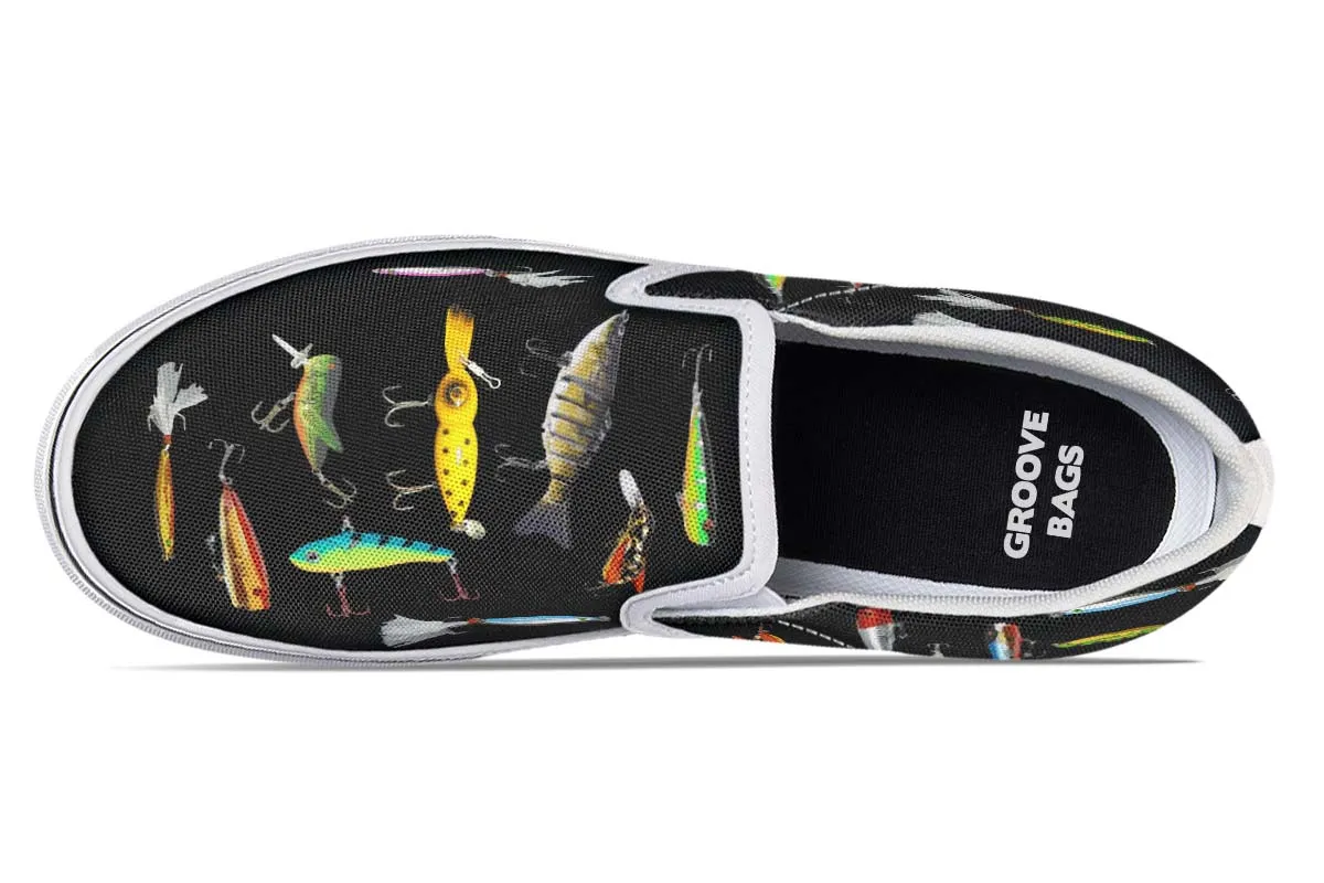 Fishing Lures Slip-On Shoes