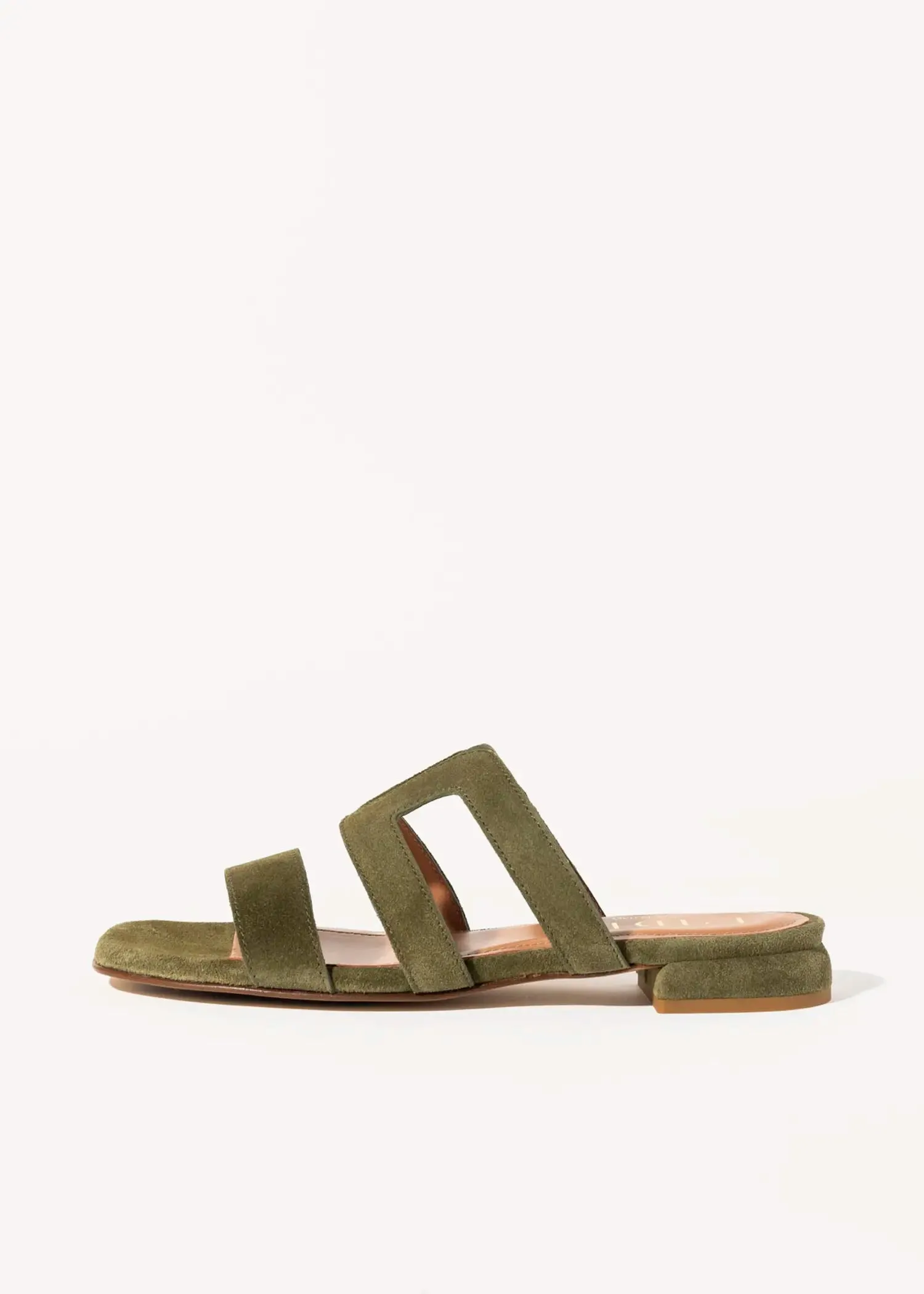 Flat Suede Sandal