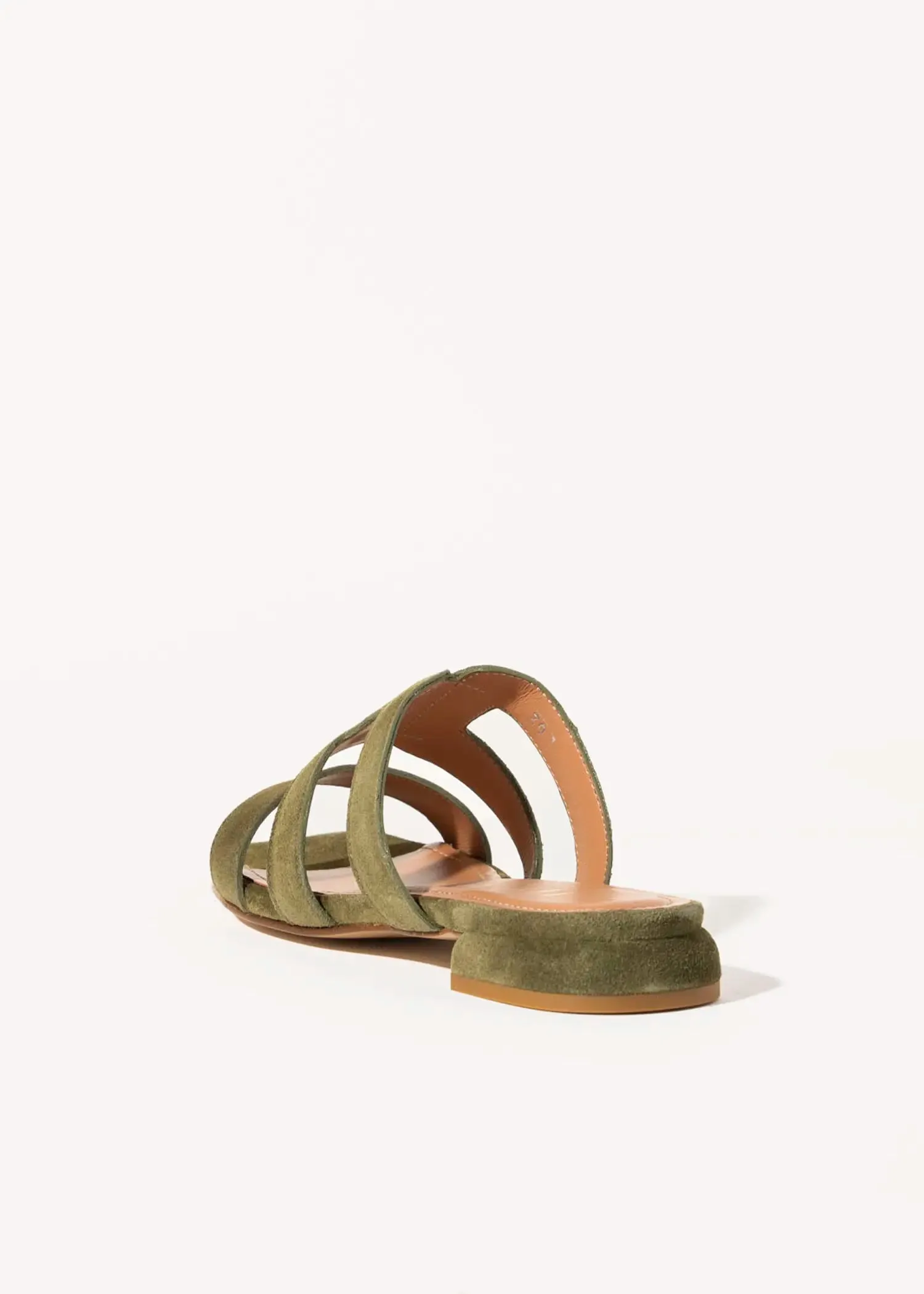 Flat Suede Sandal