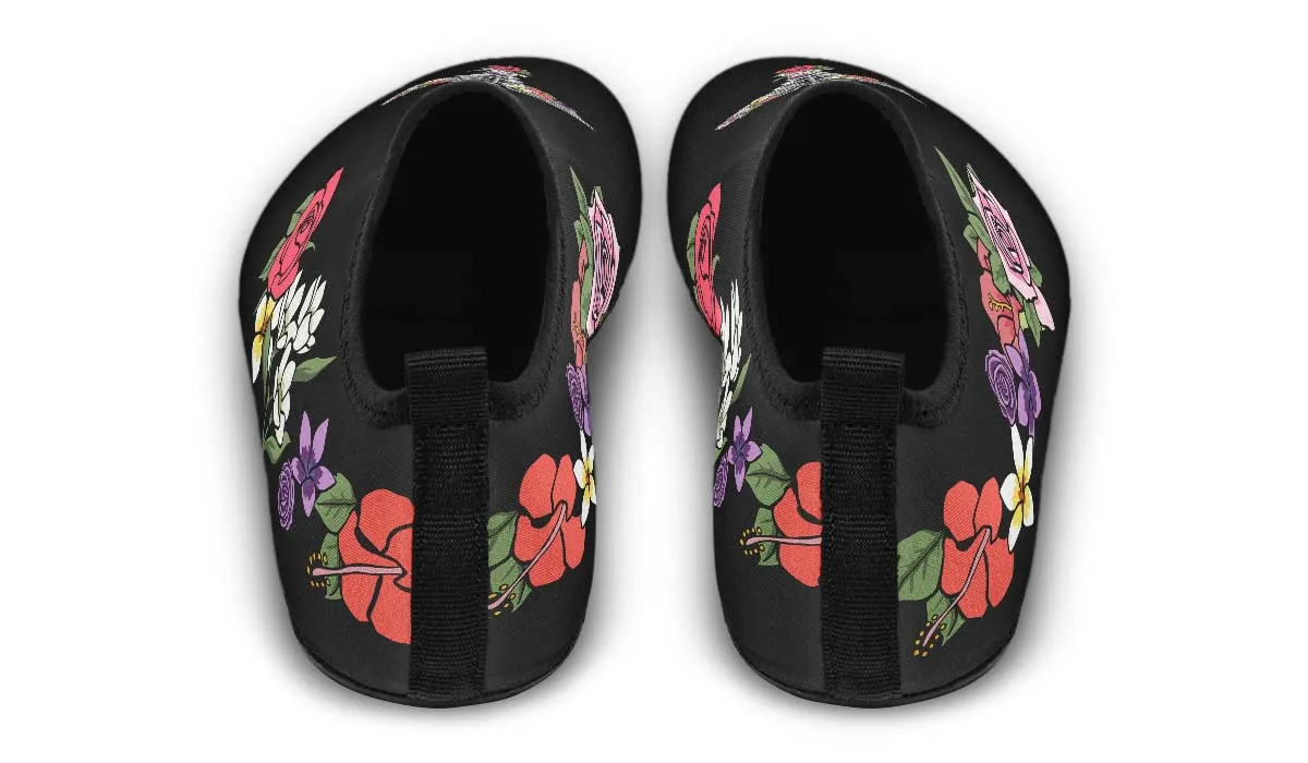 Floral Anatomy Caduceus Aqua Barefoot Shoes