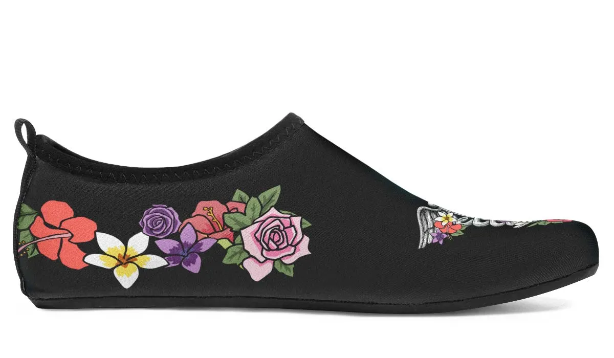 Floral Anatomy Caduceus Aqua Barefoot Shoes