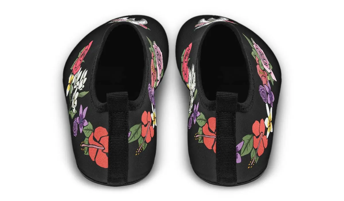 Floral Anatomy Tooth Aqua Barefoot Shoes
