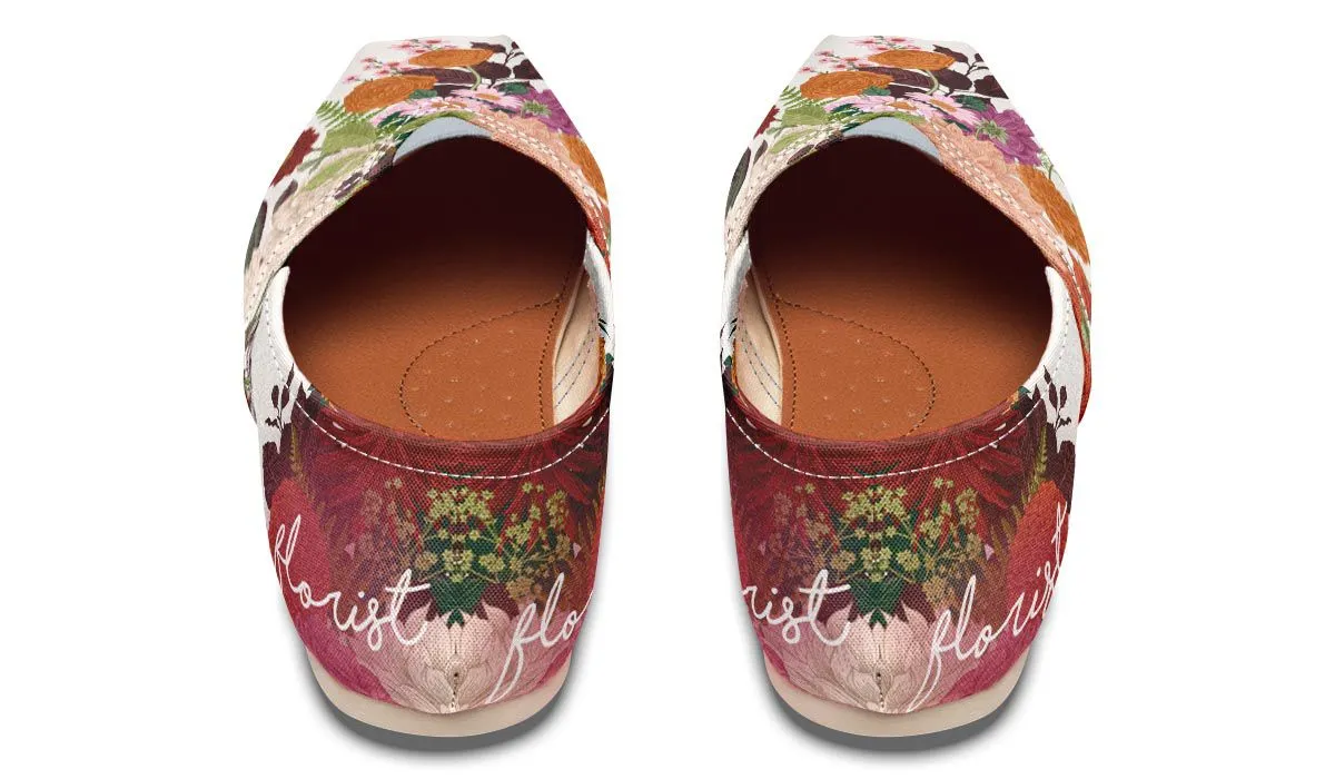 Floral Arrangement Casual Shoes