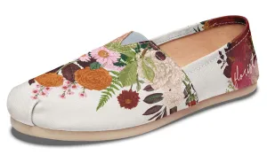 Floral Arrangement Casual Shoes