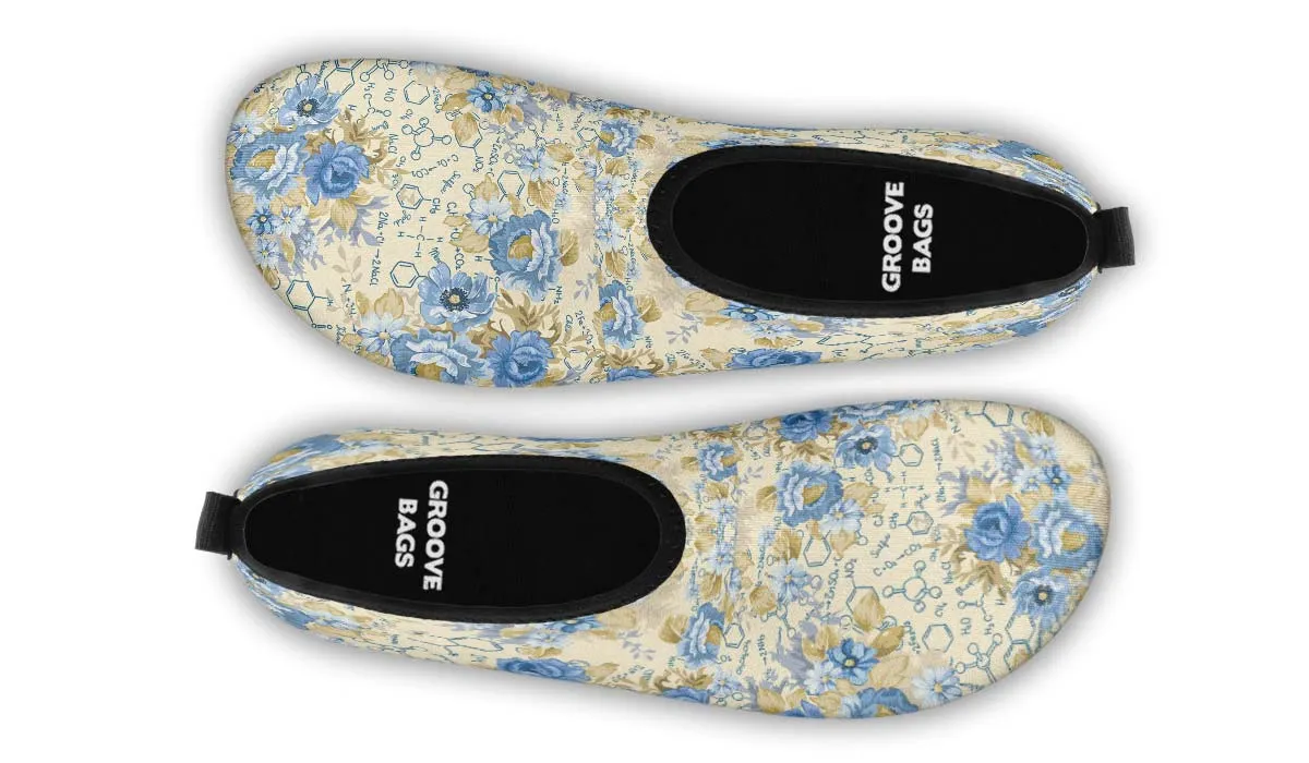 Floral Chemistry Aqua Barefoot Shoes
