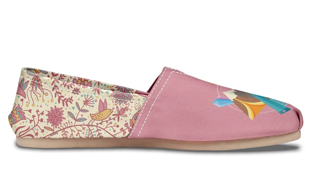 Floral Geology Casual Shoes