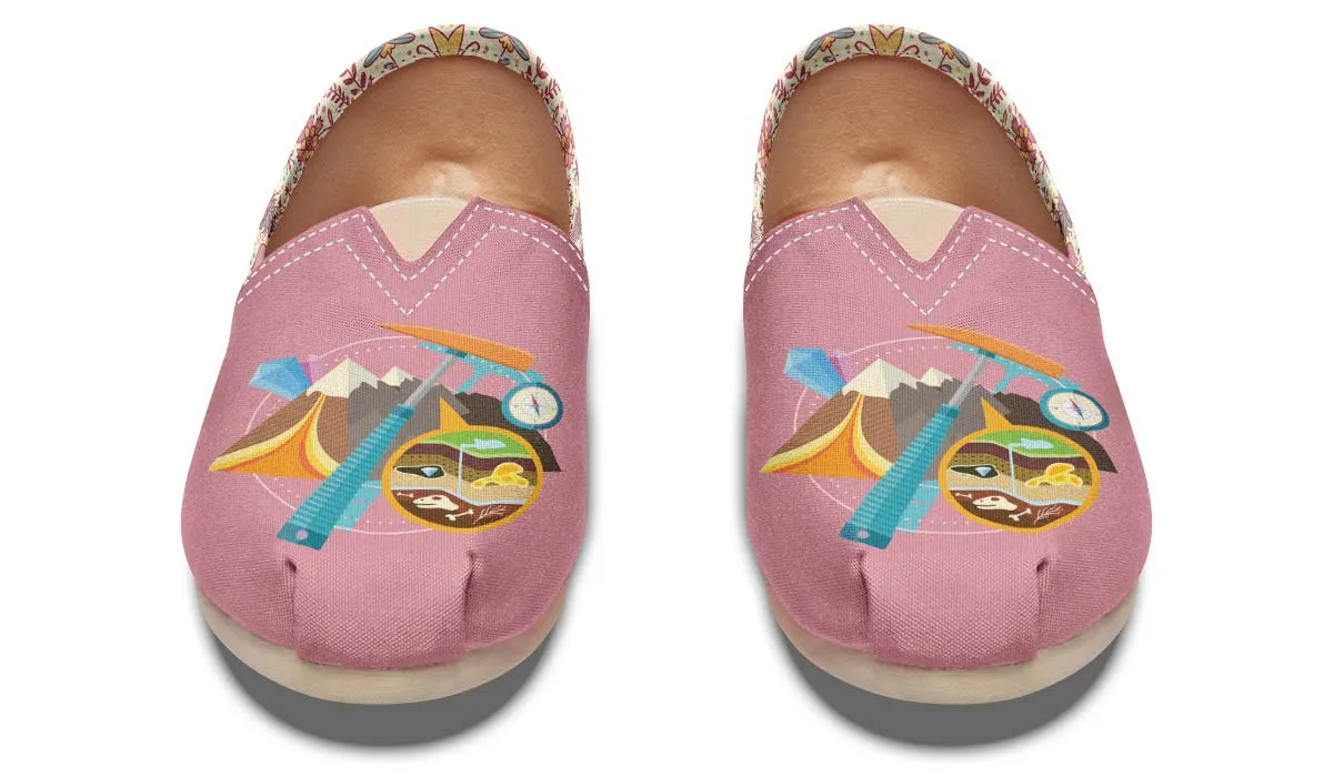 Floral Geology Casual Shoes