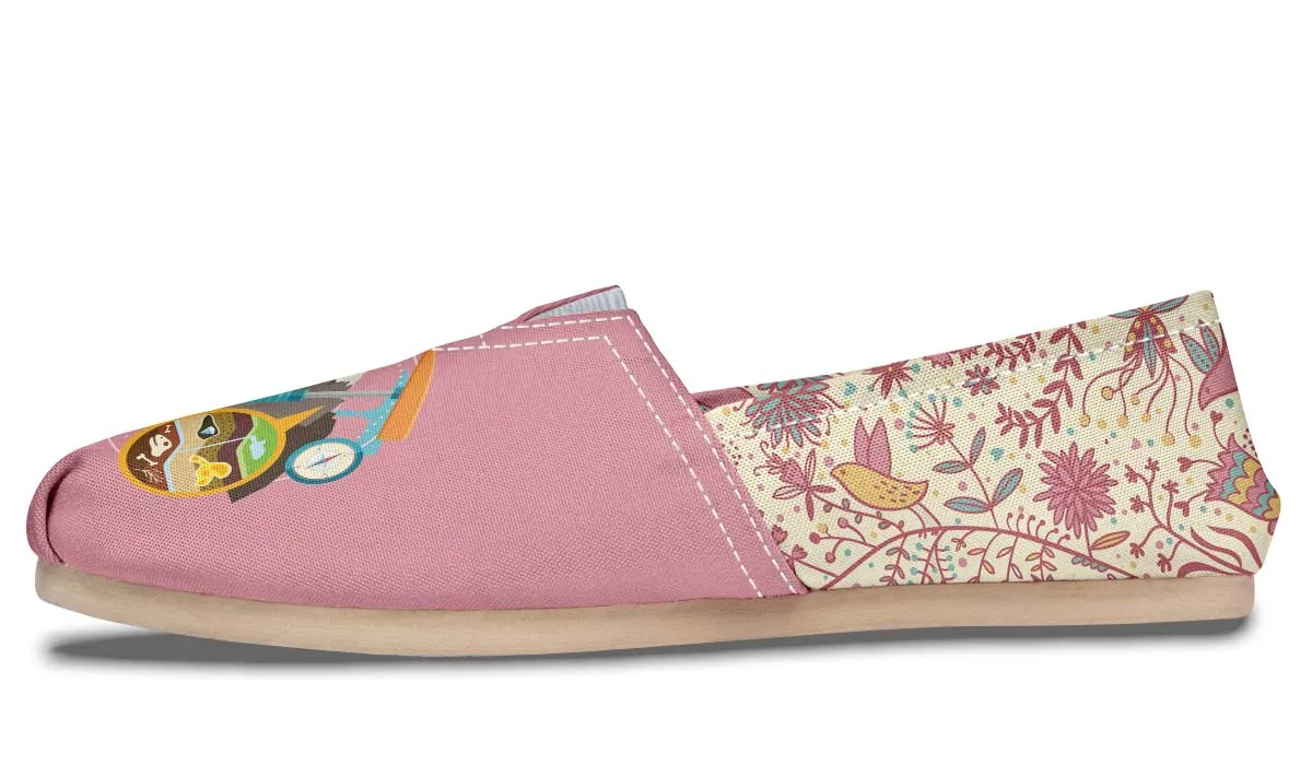 Floral Geology Casual Shoes