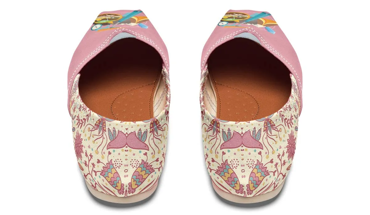 Floral Geology Casual Shoes