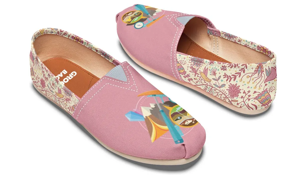Floral Geology Casual Shoes