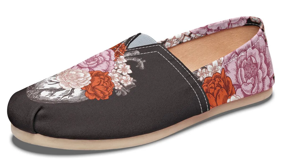 Floral Heart Casual Shoes