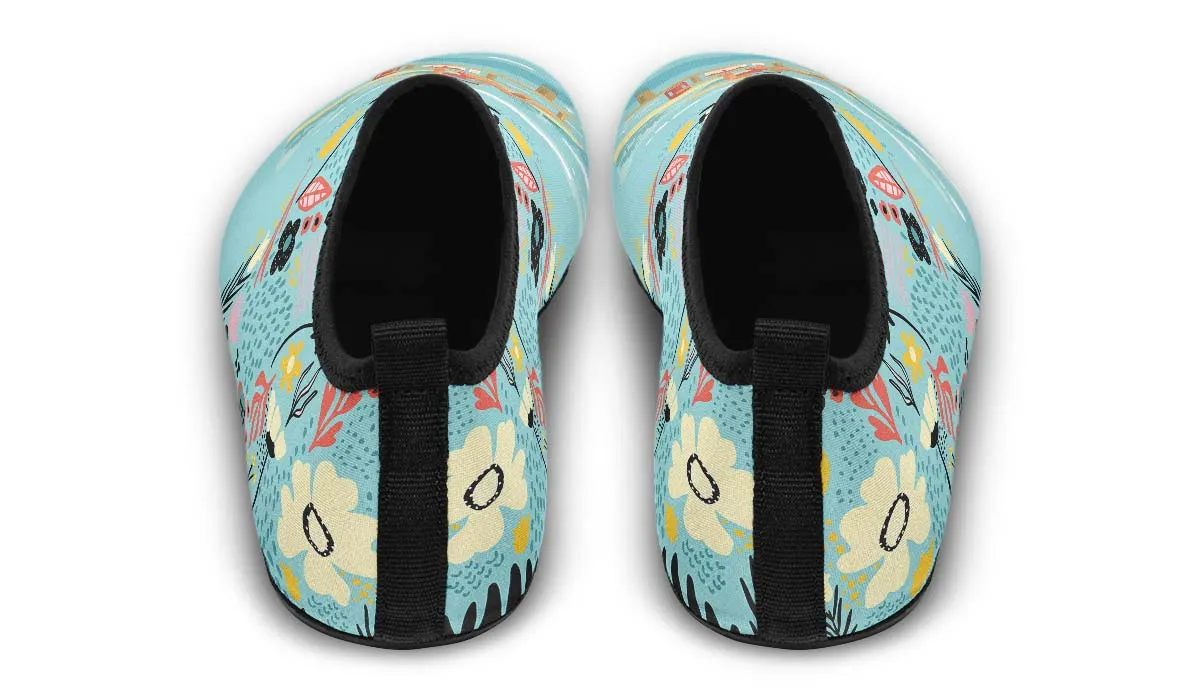 Floral Lifeguard Aqua Barefoot Shoes