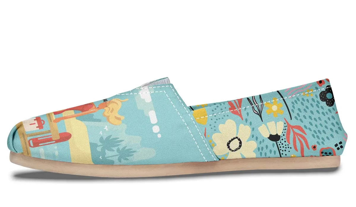 Floral Lifeguard Casual Shoes