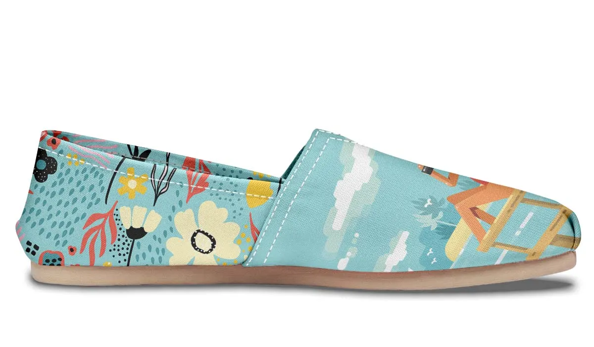 Floral Lifeguard Casual Shoes