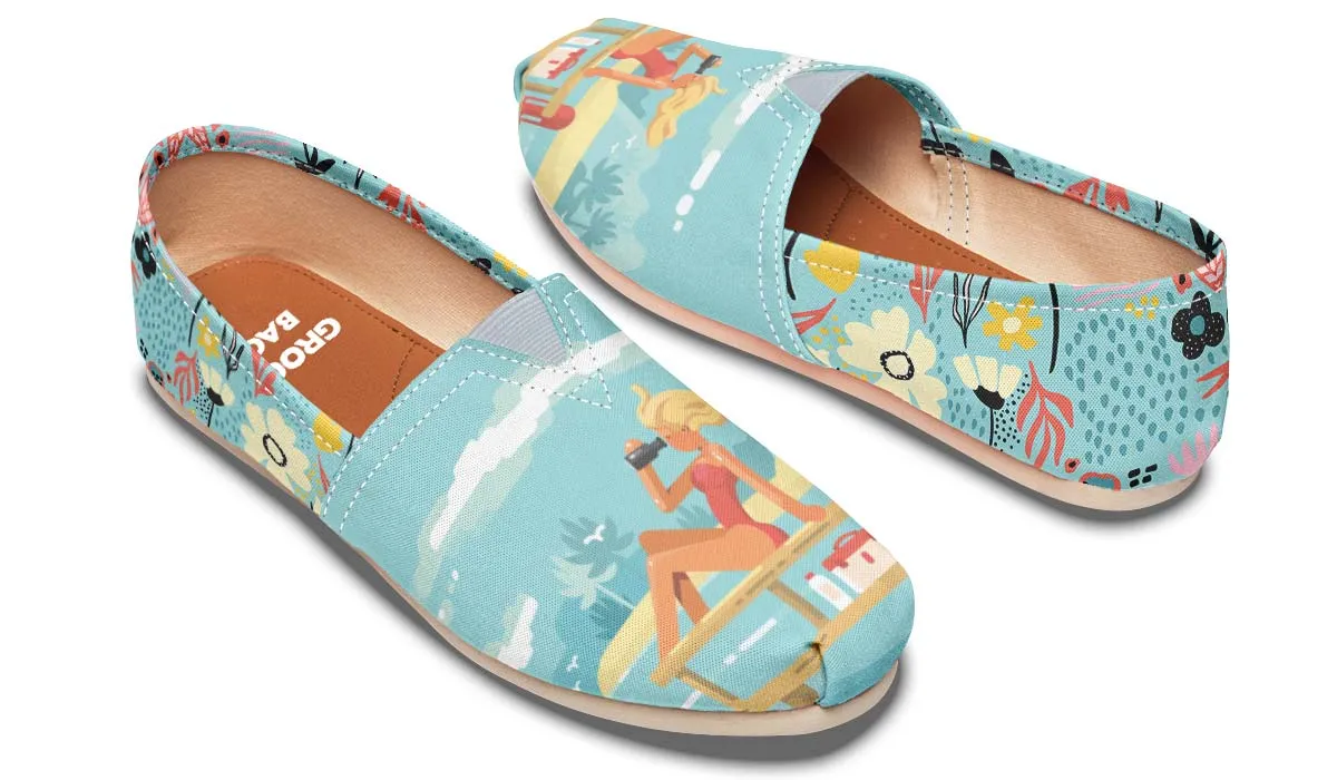 Floral Lifeguard Casual Shoes