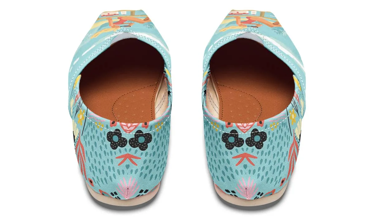 Floral Lifeguard Casual Shoes