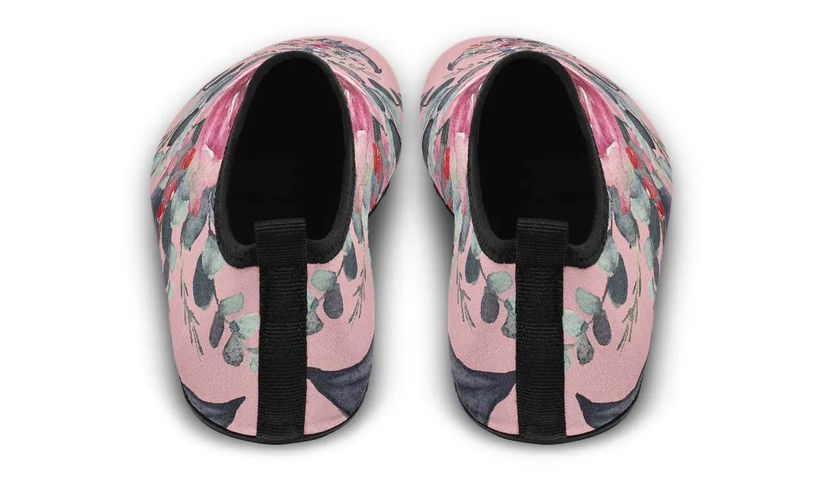 Floral Sailor Aqua Barefoot Shoes