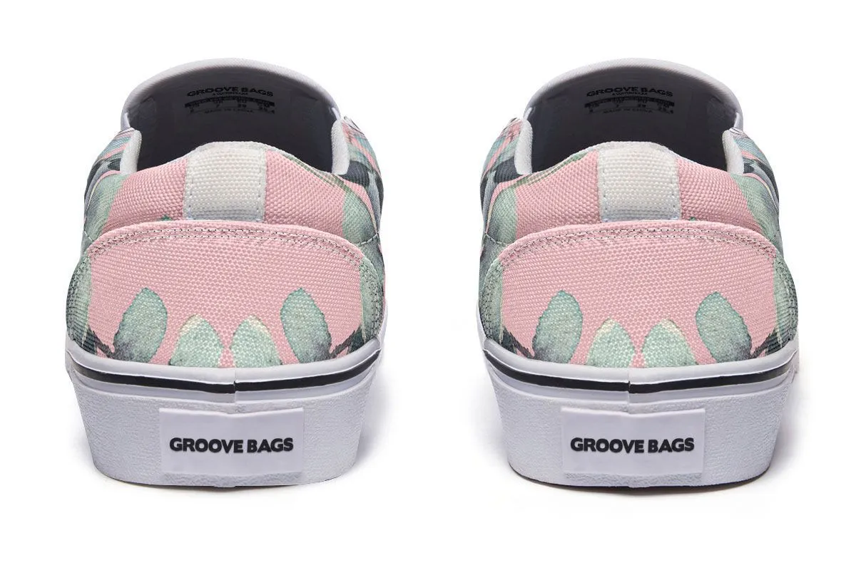 Floral Sailor Slip-On Shoes