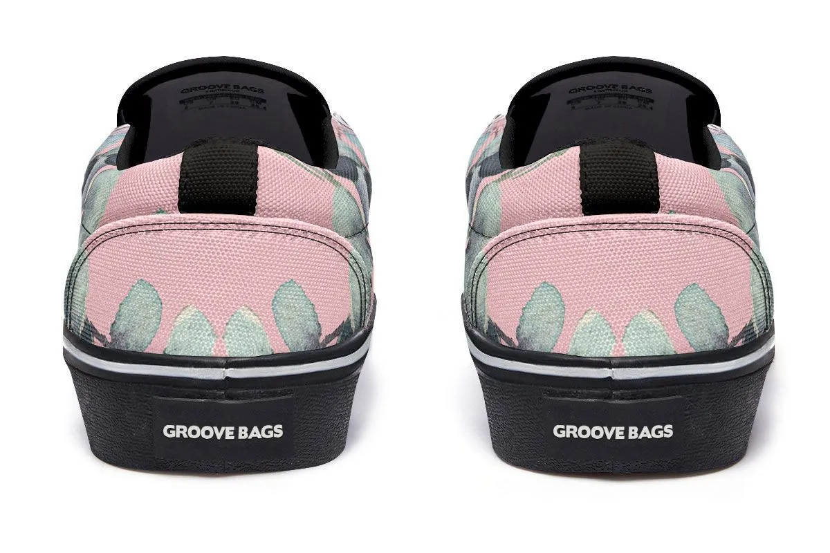 Floral Sailor Slip-On Shoes