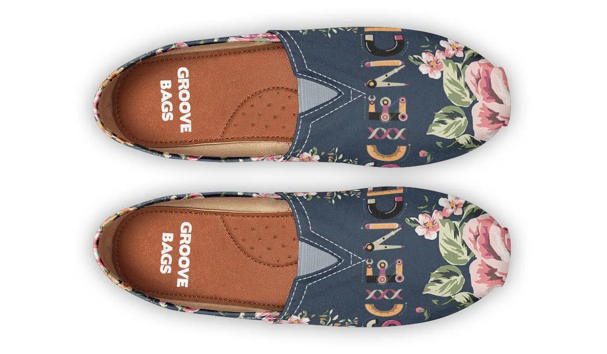 Floral Science Casual Shoes