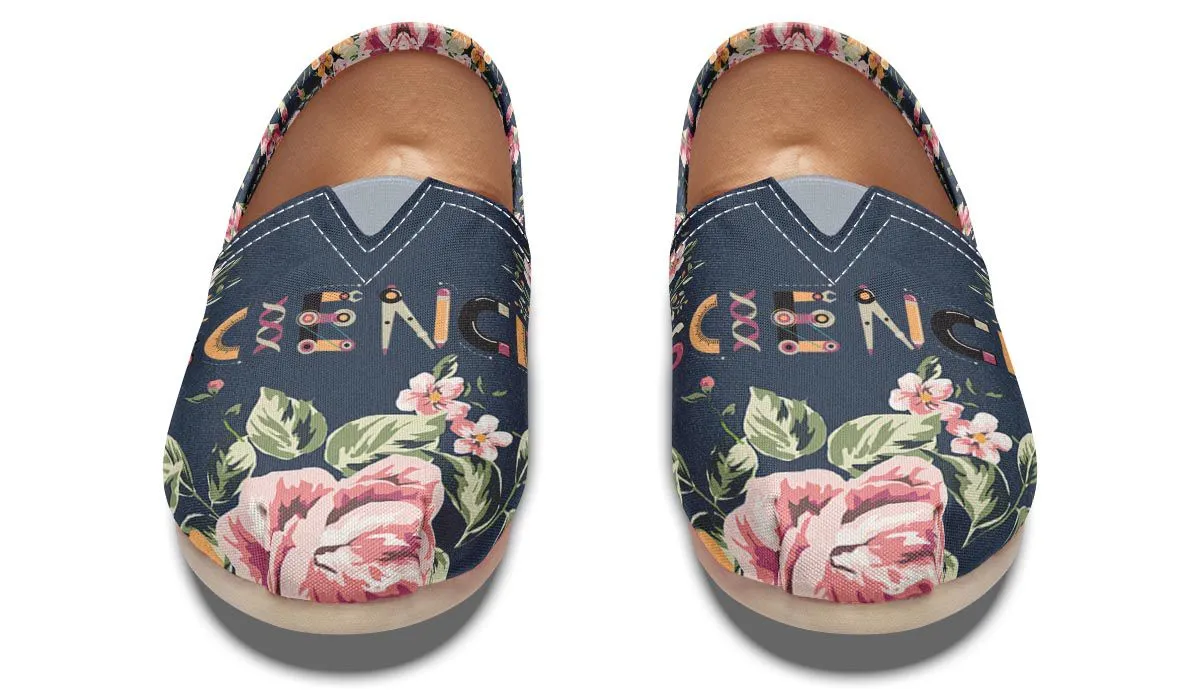 Floral Science Casual Shoes