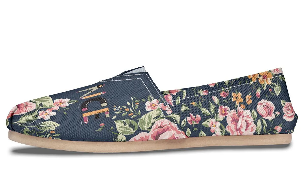 Floral Science Casual Shoes